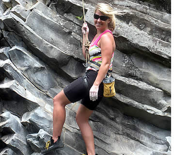 In Boquete, Panama you'll find rock climbing routes for climbers of all different levels from beginners to elite